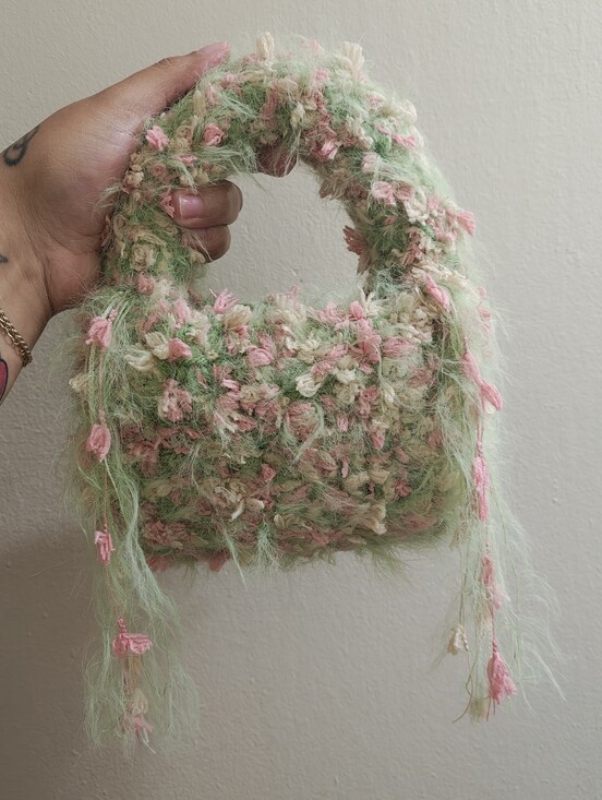 Handmade Handbags - Crochet Fairy Mini Handbag